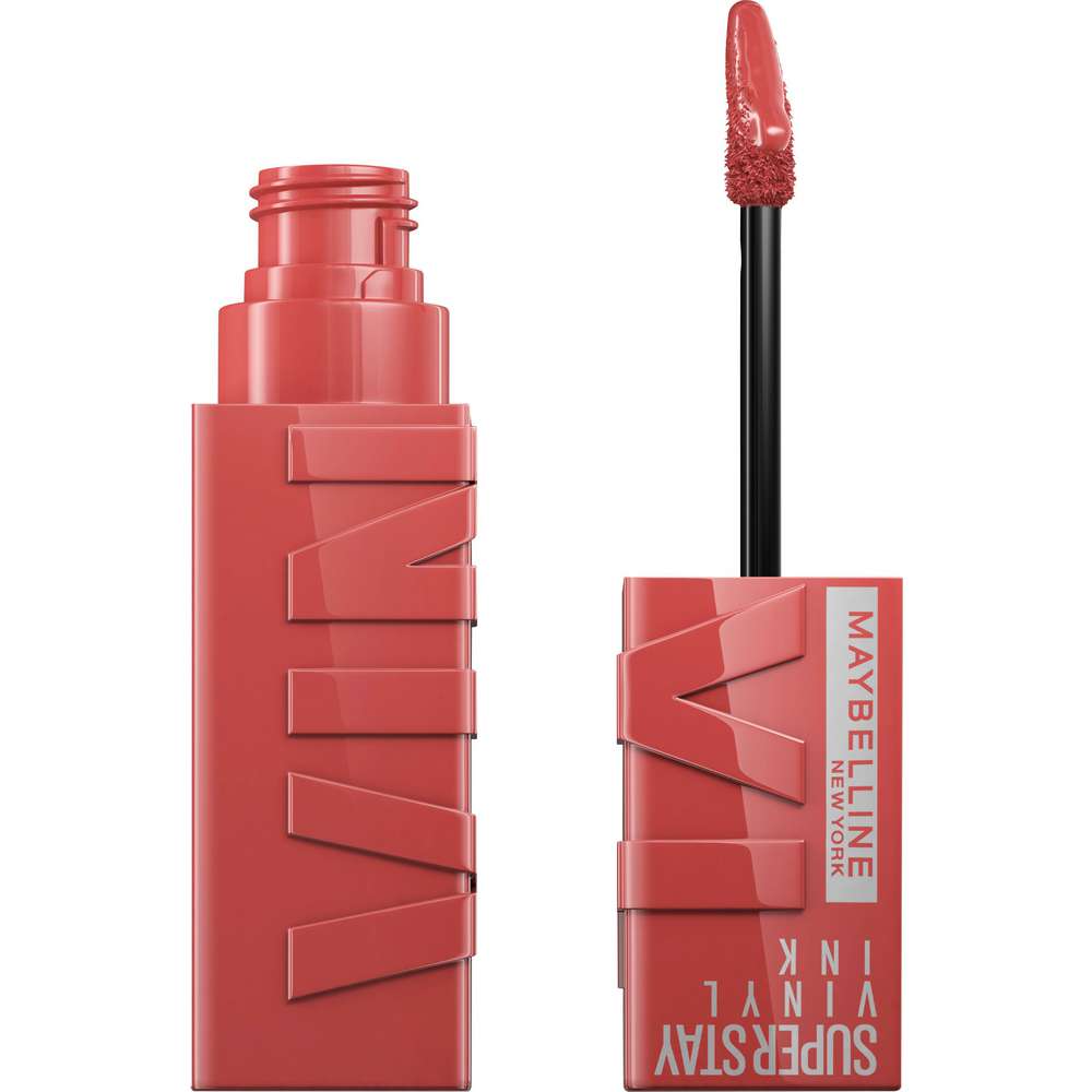 Produktabbildung Maybelline New York Lippenstift Super Stay Vinyl Ink 15 Peachy