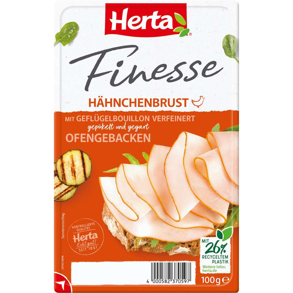 Produktabbildung Herta Finesse Hähnchenbrust, ofengebacken