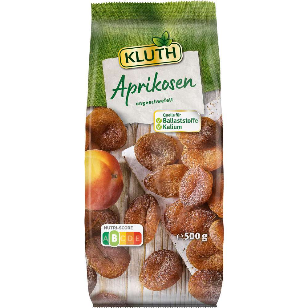 Produktabbildung Kluth Aprikosen, ungeschwefelt