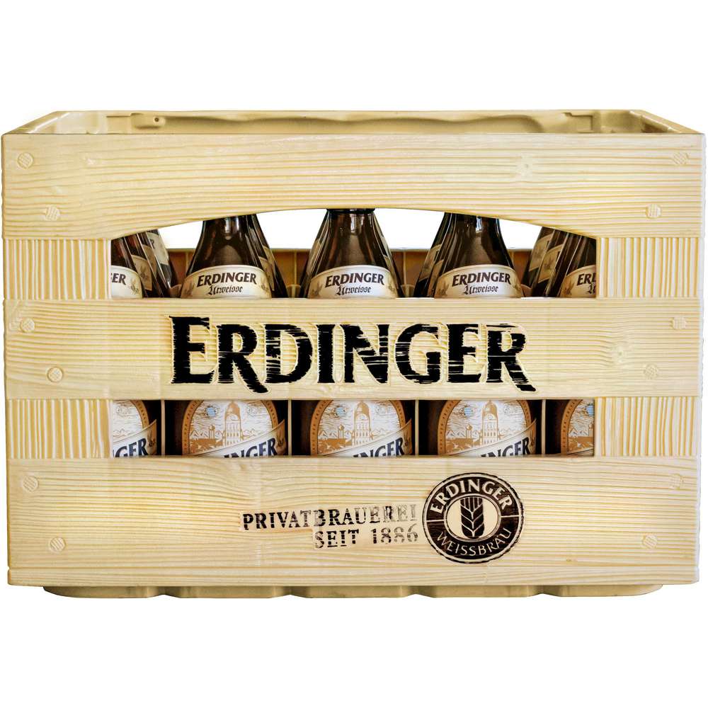 Produktabbildung Erdinger Weißbier Urweisse 5,3% (20x 0,500 Liter)