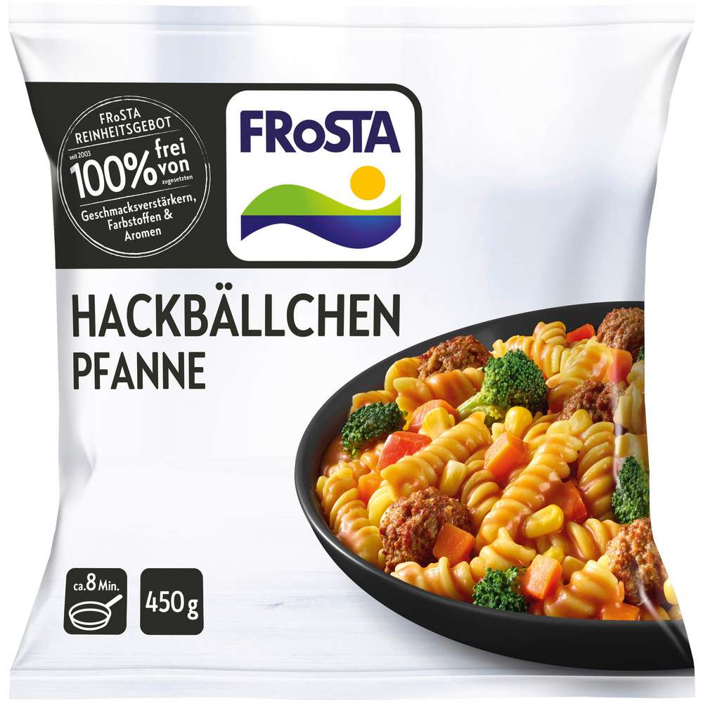 Produktabbildung Frosta Hackbällchenpfanne, tiefgekühlt