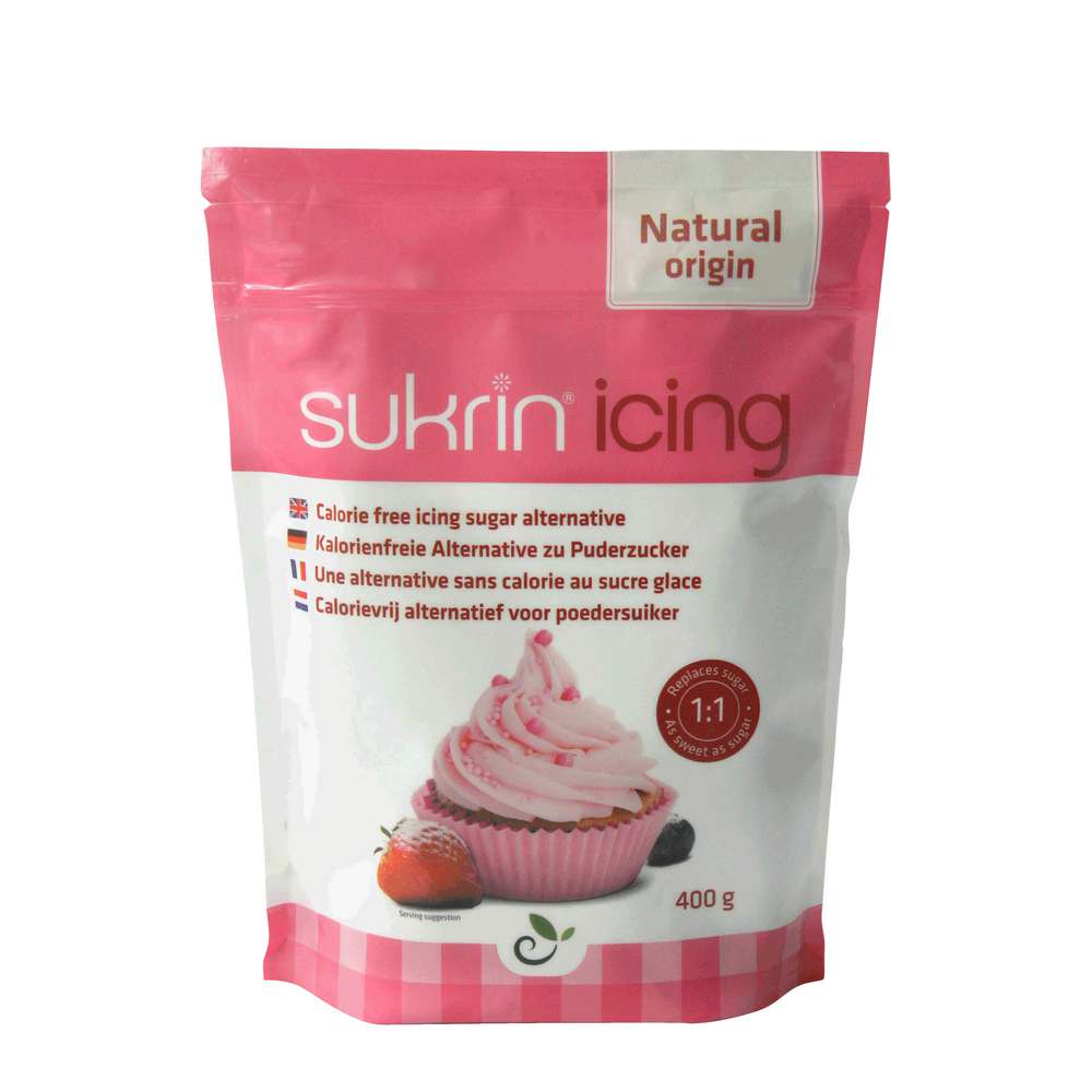 Produktabbildung Sukrin Icing Erythrit Stevia Pulver