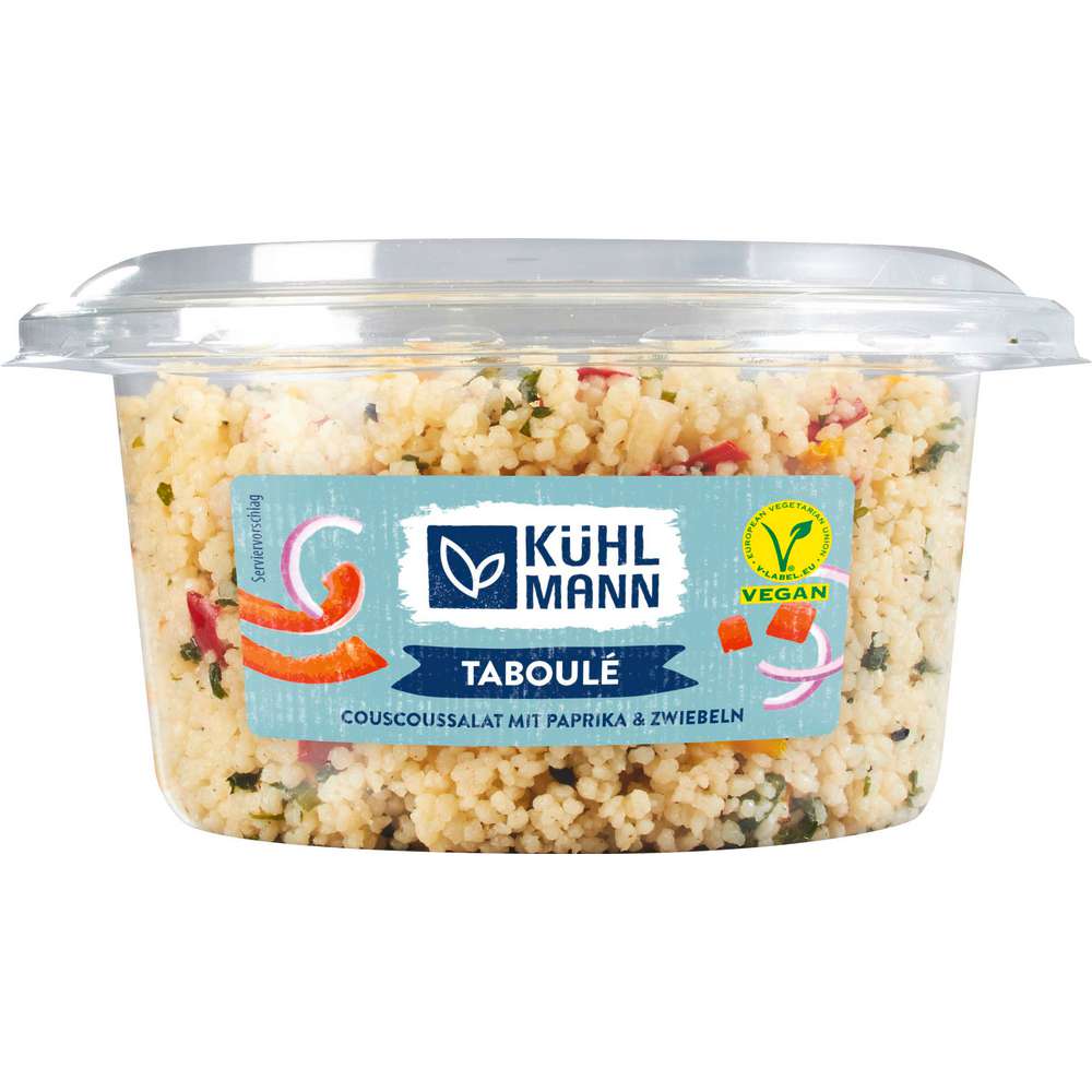 Produktabbildung Kühlmann Couscoussalat Taboule, Paprika, Zwiebel & Kräuter
