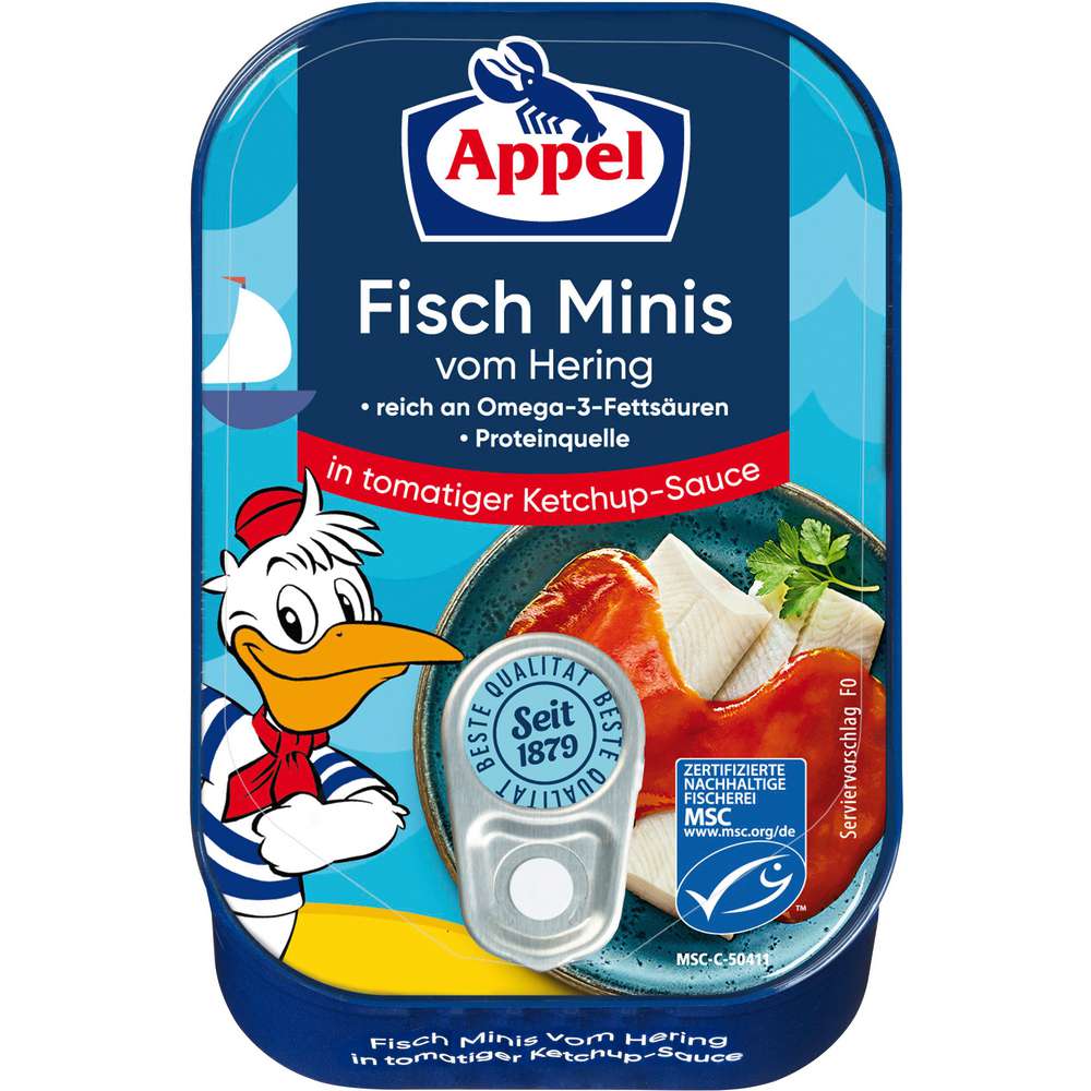 Produktabbildung Appel Heringsfilets Fisch-Minis