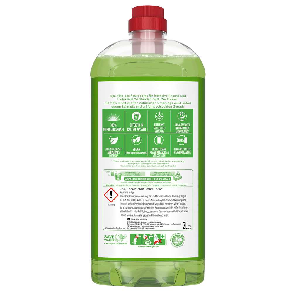 Produktabbildung AJAX Allzweckreiniger, Frühlingsblume