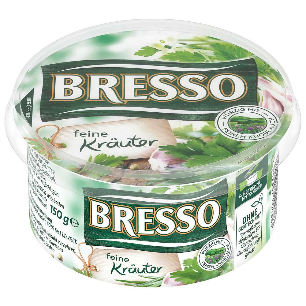Produktabbildung Bresso Frischkäse, Feine Kräuter