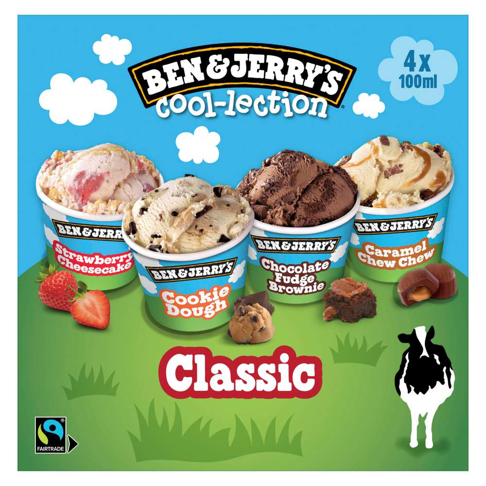 Produktabbildung Ben & Jerry's Eis, Classic Cool-lection