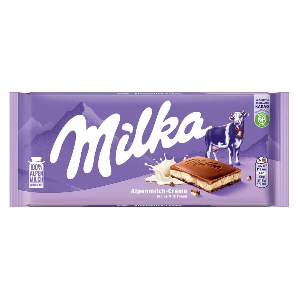 Produktabbildung Milka Tafelschokolade, Milch