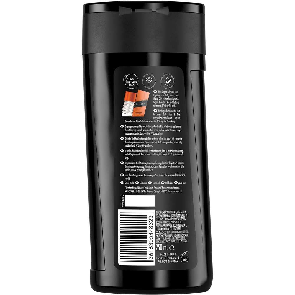 Produktabbildung Bruno Banani Duschgel, Absolute Man