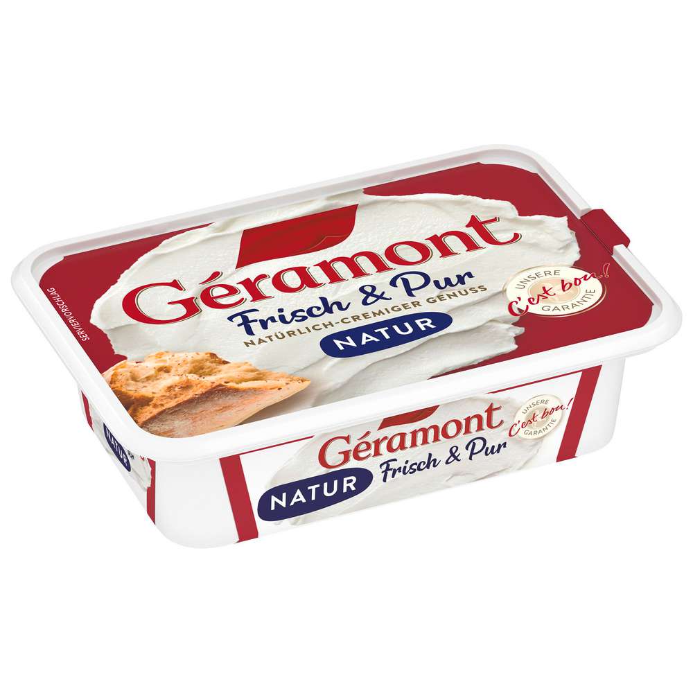 Produktabbildung Géramont Frischkäse Frisch & Pur, Natur