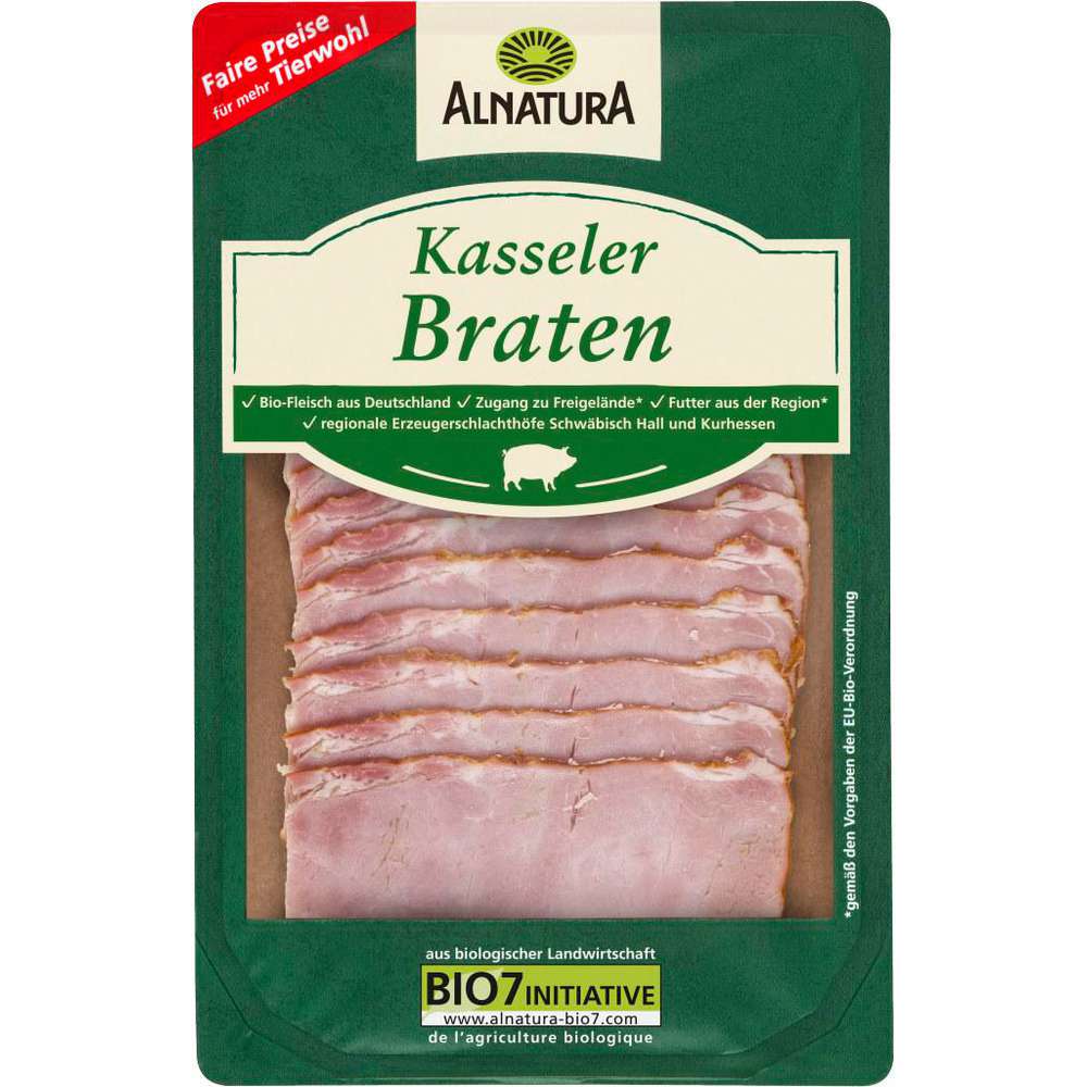 Produktabbildung Alnatura Bio Kasseler-Braten
