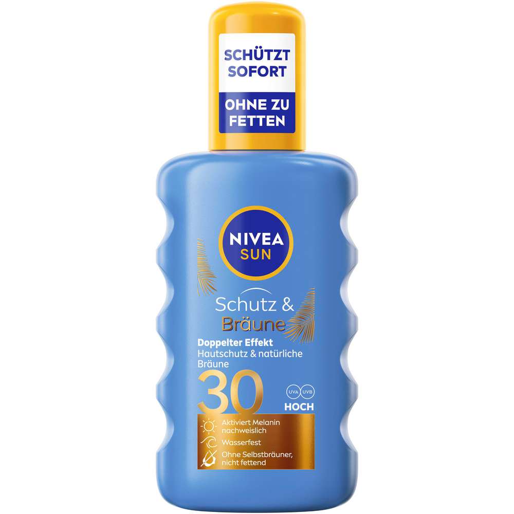 Produktabbildung Nivea Sun Spray Schutz & Bräune LSF 30