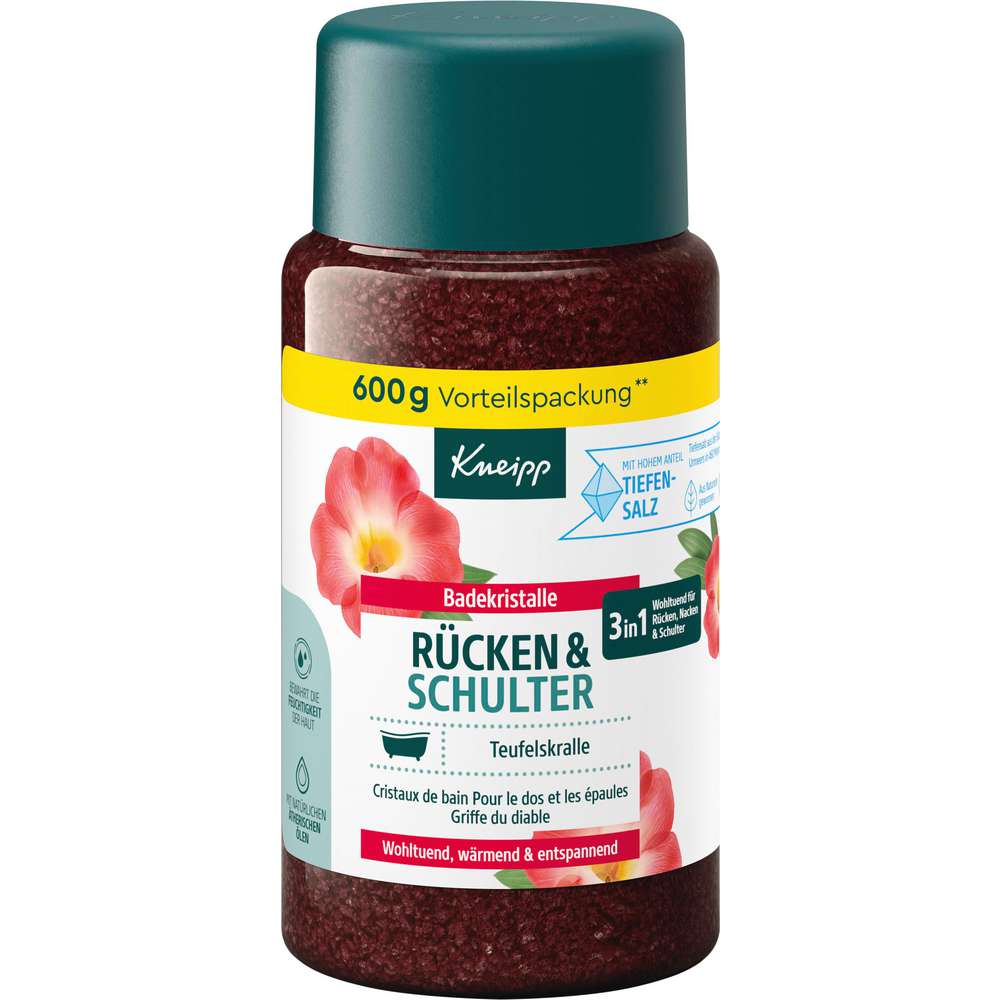 Produktabbildung Kneipp Badekristalle Rücken & Schulter, Teufelskralle