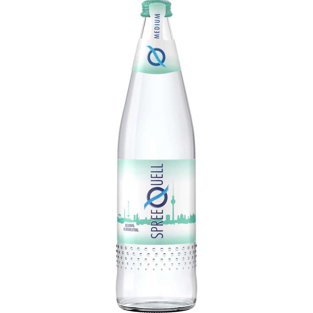 Produktabbildung Spreequell Mineralwasser Medium