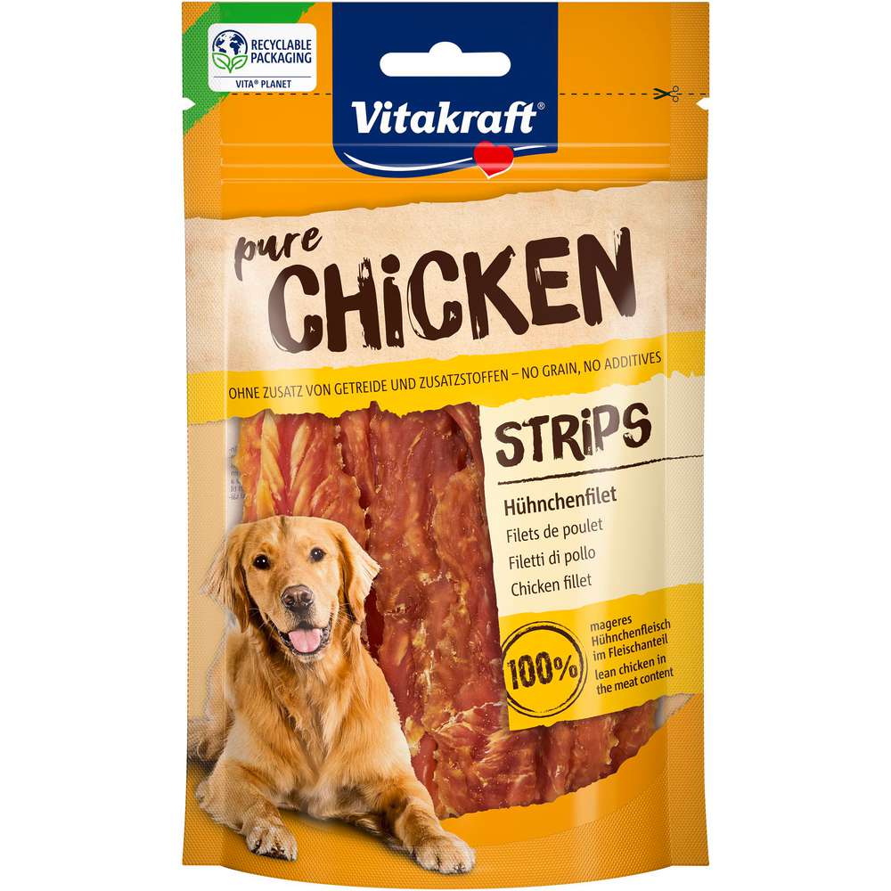 Produktabbildung Vitakraft Hunde-Snack Pure, Chicken Strips