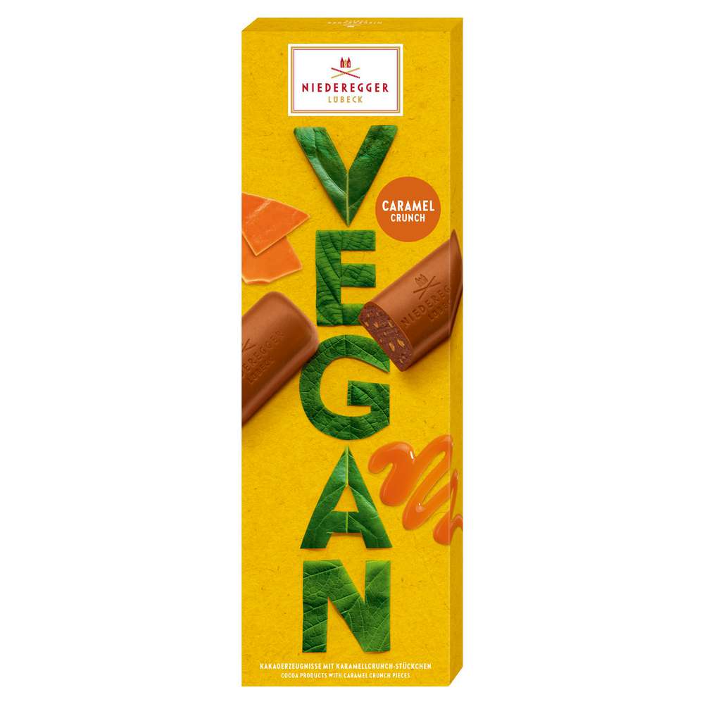 Produktabbildung Niederegger Vegane Pralinen Caramel-Crunch