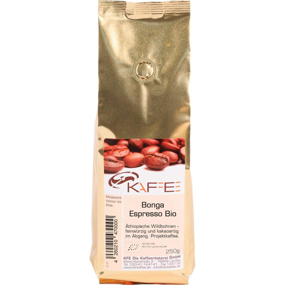 Produktabbildung KFE Kaffee Bonga Espresso Bio