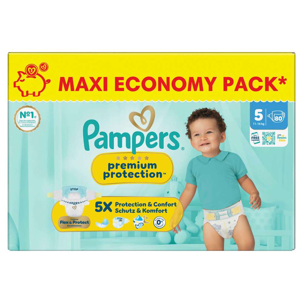 Produktabbildung Pampers Windeln Premium Protection  Gr. 5 Junior  11-16 kg