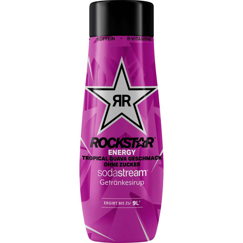 Produktabbildung Sodastream Getränkesirup Rockstar Energy,  Tropical Guava, ohne Zucker