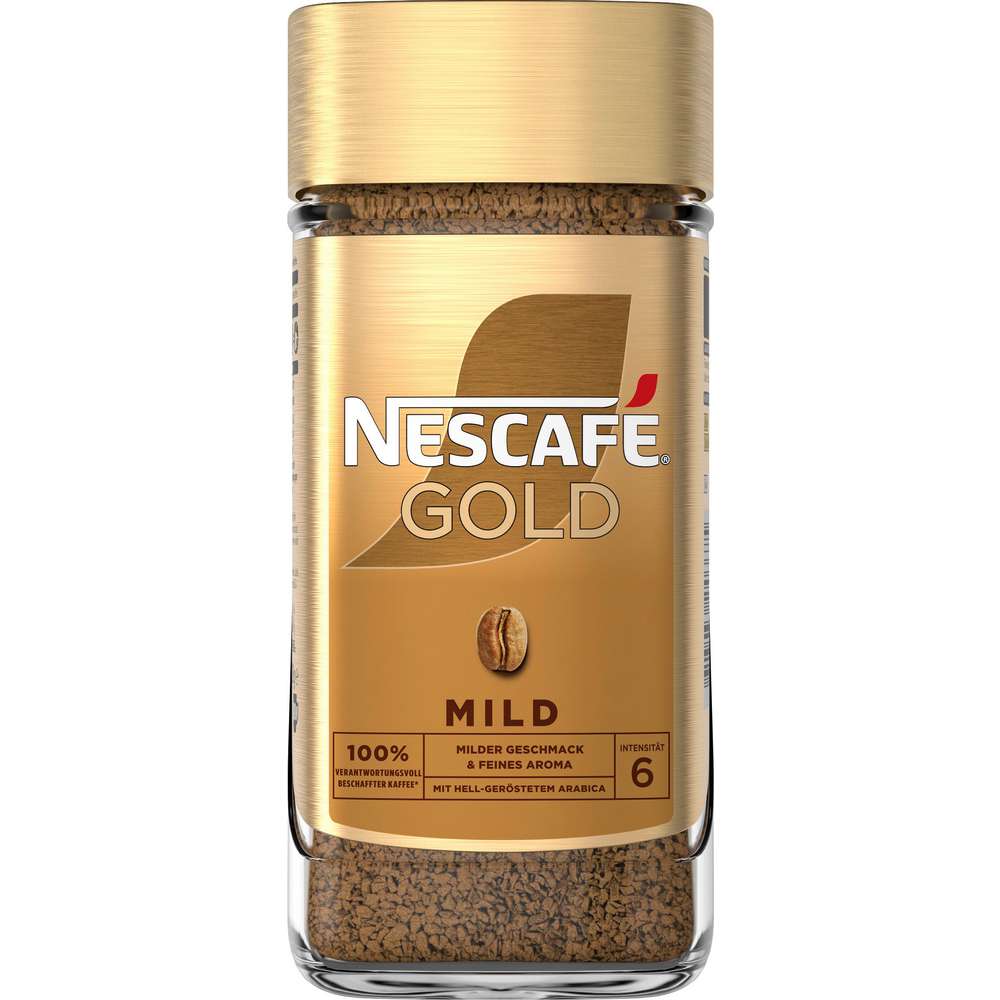 Produktabbildung Nescafe Instant Kaffee Gold, mild