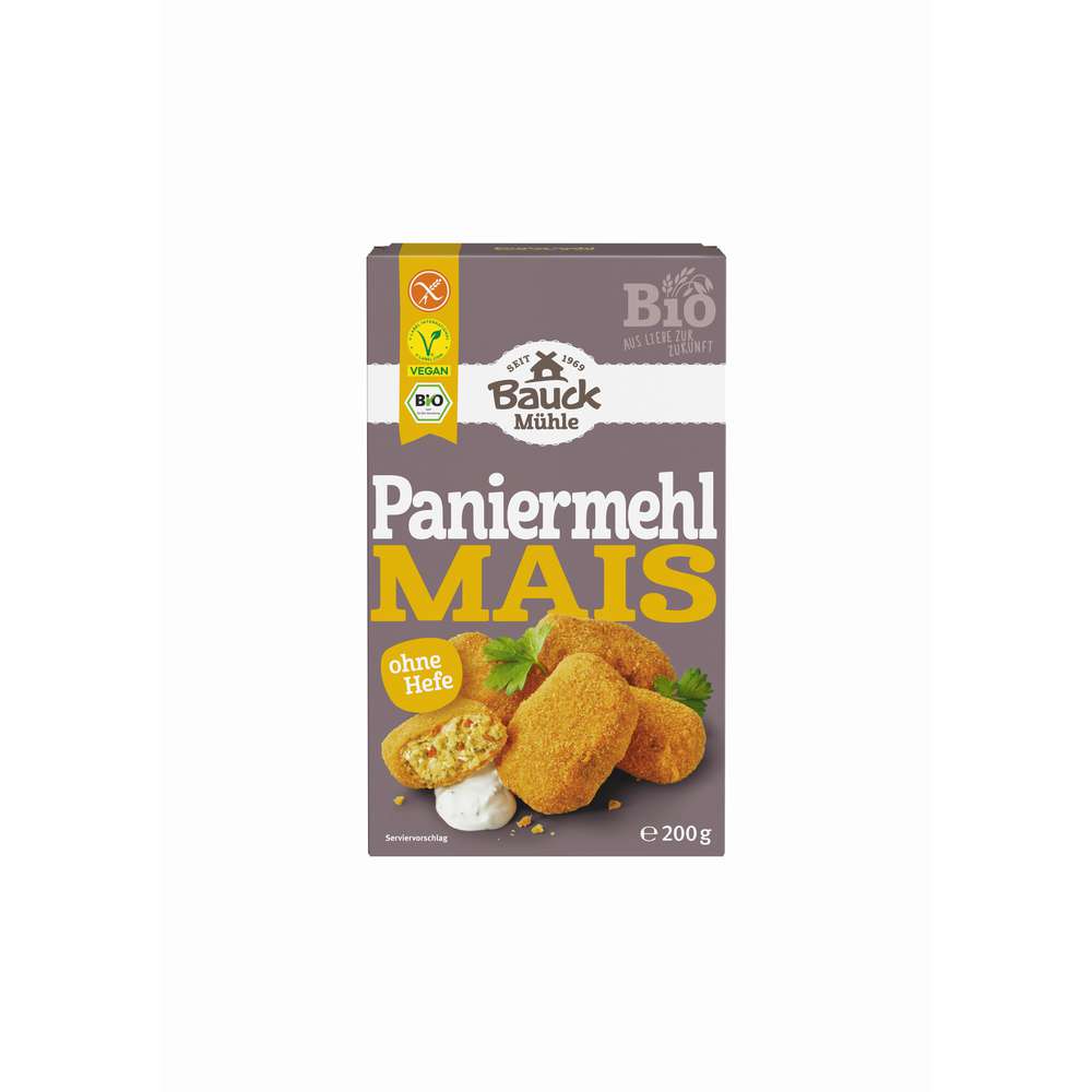 Produktabbildung Bauckhof Bio Mais-Paniermehl, glutenfrei