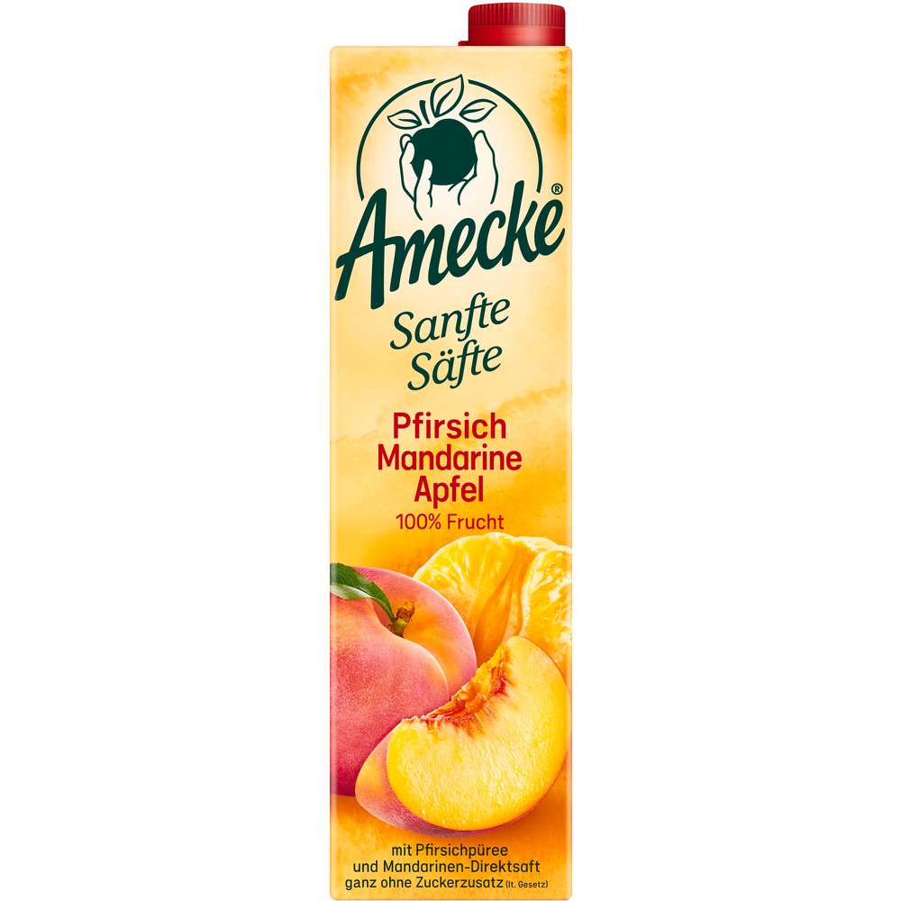 Produktabbildung Amecke Sanfte Säfte Pfirsich-Mandarine