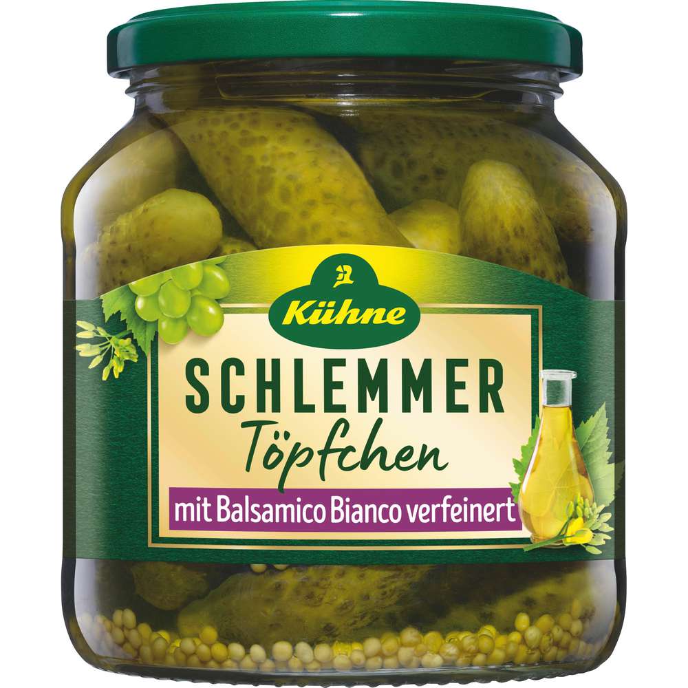 Produktabbildung Kühne Cornichons Schlemmertöpfchen, Mild