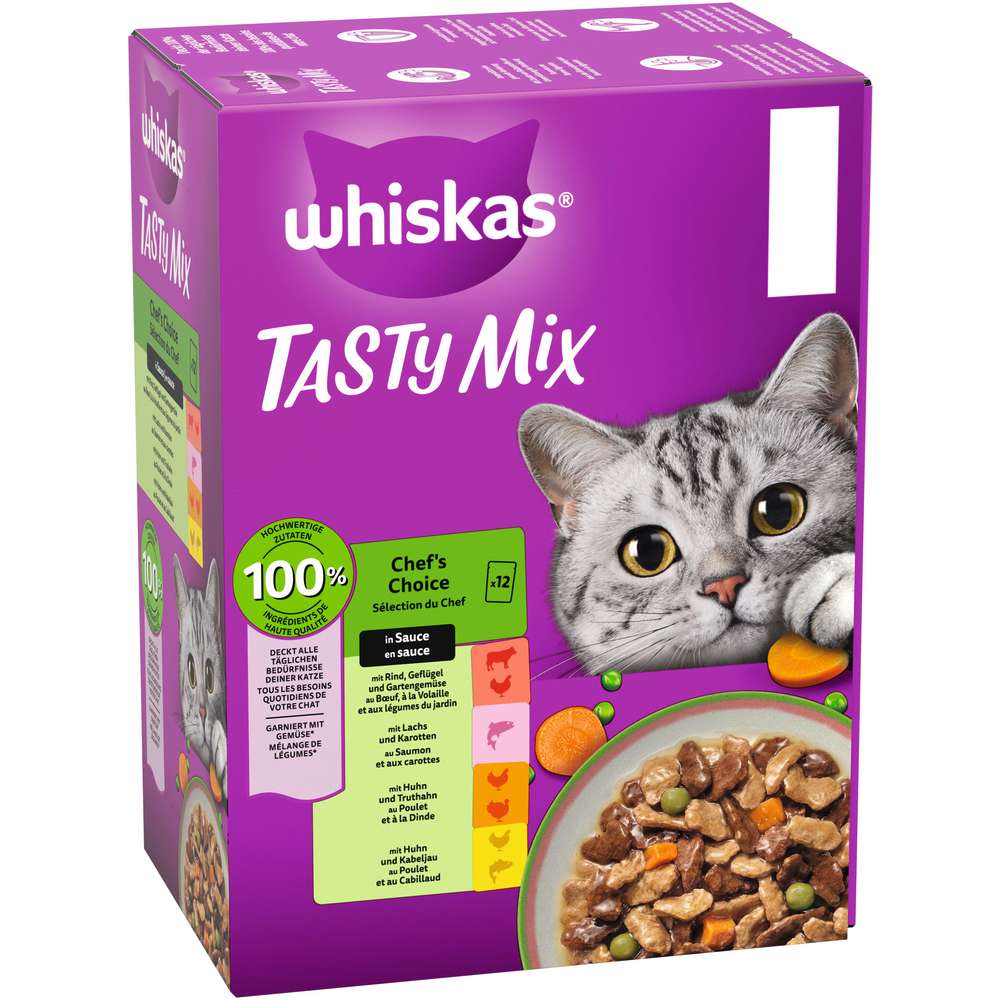 Produktabbildung Whiskas Katzen-Nassfutter, Chef's Choice