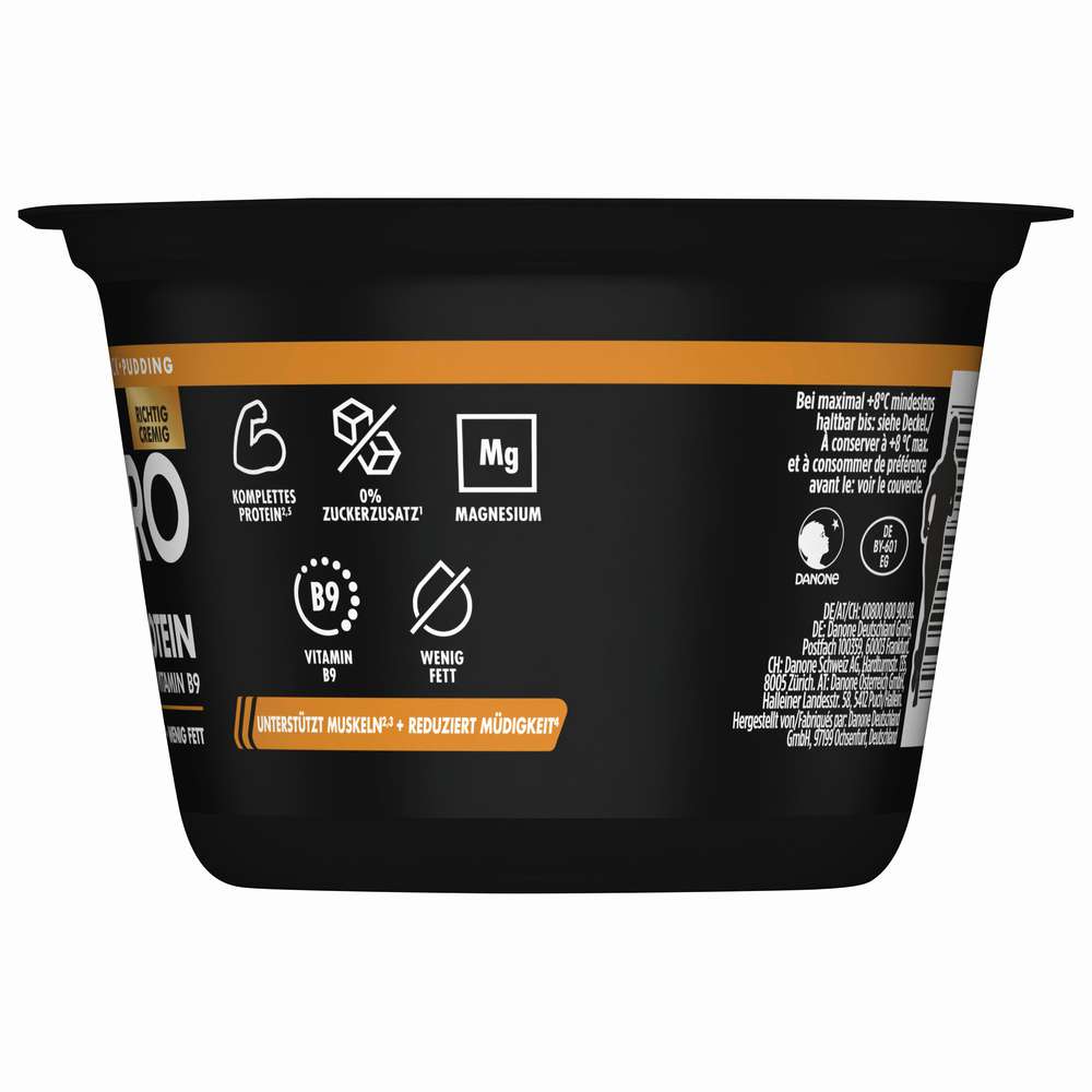 Produktabbildung Danone YoPRO  Protein Pudding Karamell mit Magnesium + Vitamin B9