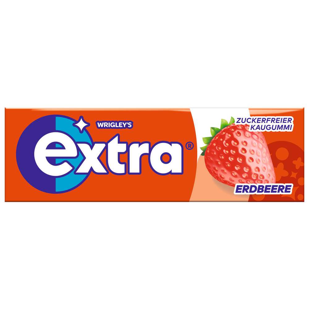 Produktabbildung Wrigley's Kaugummi Extra, Erdbeere
