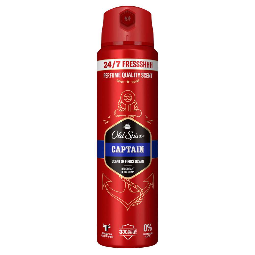 Produktabbildung Old Spice Deo Spray, Captain