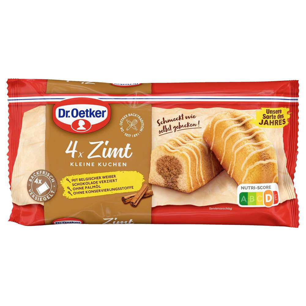 Produktabbildung Dr. Oetker Kleine Zimtkuchen