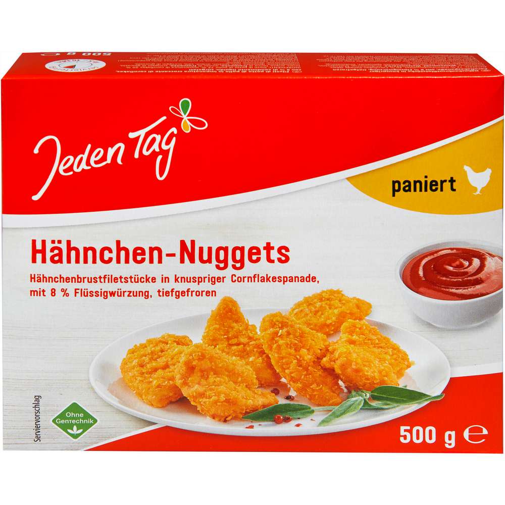 Produktabbildung Jeden Tag Hähnchen Nuggets