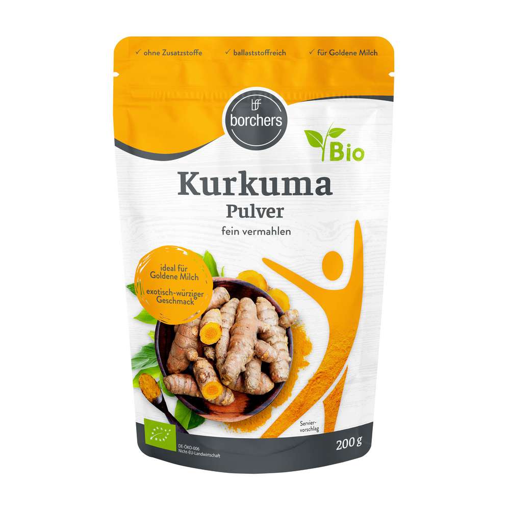 Produktabbildung borchers Bio Kurkuma Pulver