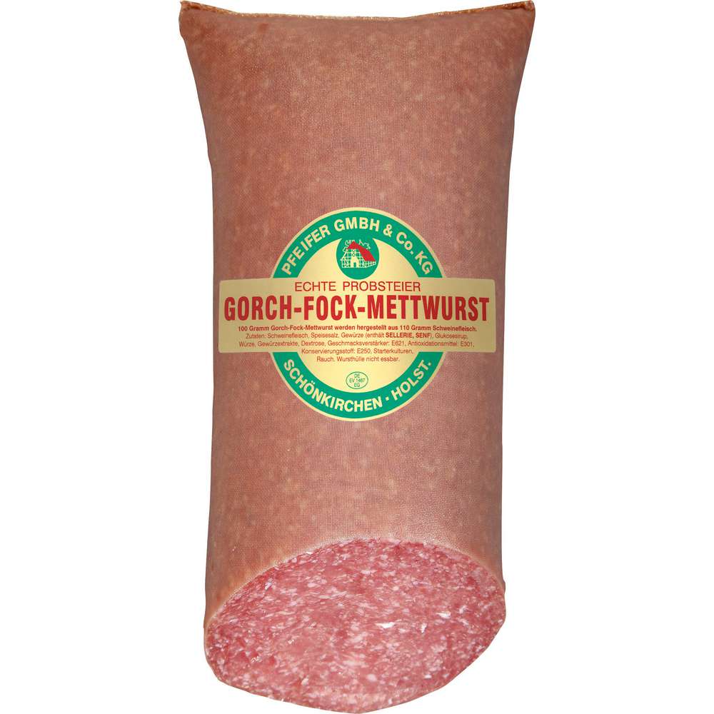 Produktabbildung Pfeifer Gorch-Fock-Mettwurst