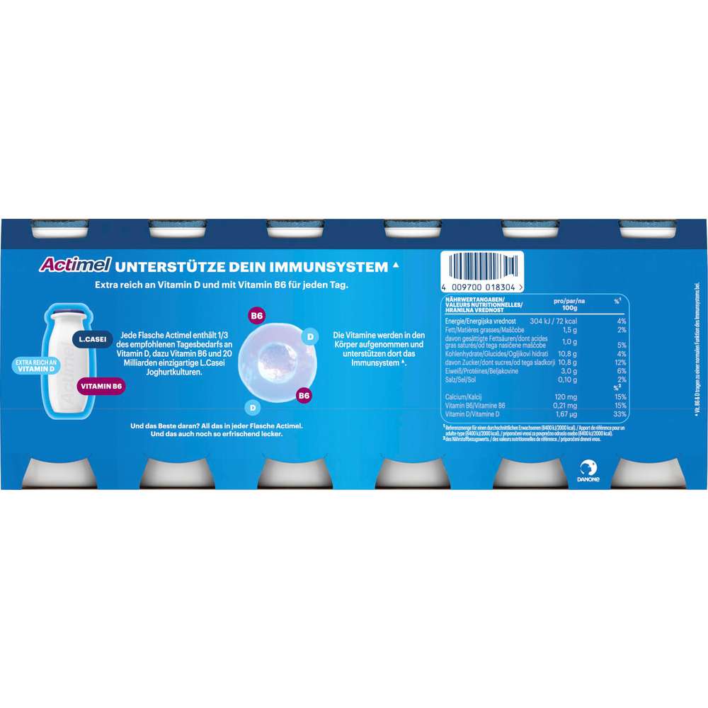 Produktabbildung Danone Actimel Trunkjoghurt, Classic