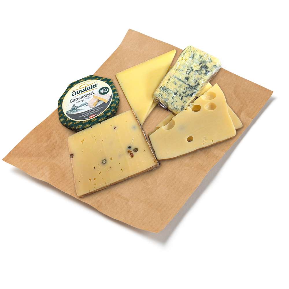 Produktabbildung GLOBUS Käsetheke Bio Brotzeitplatte