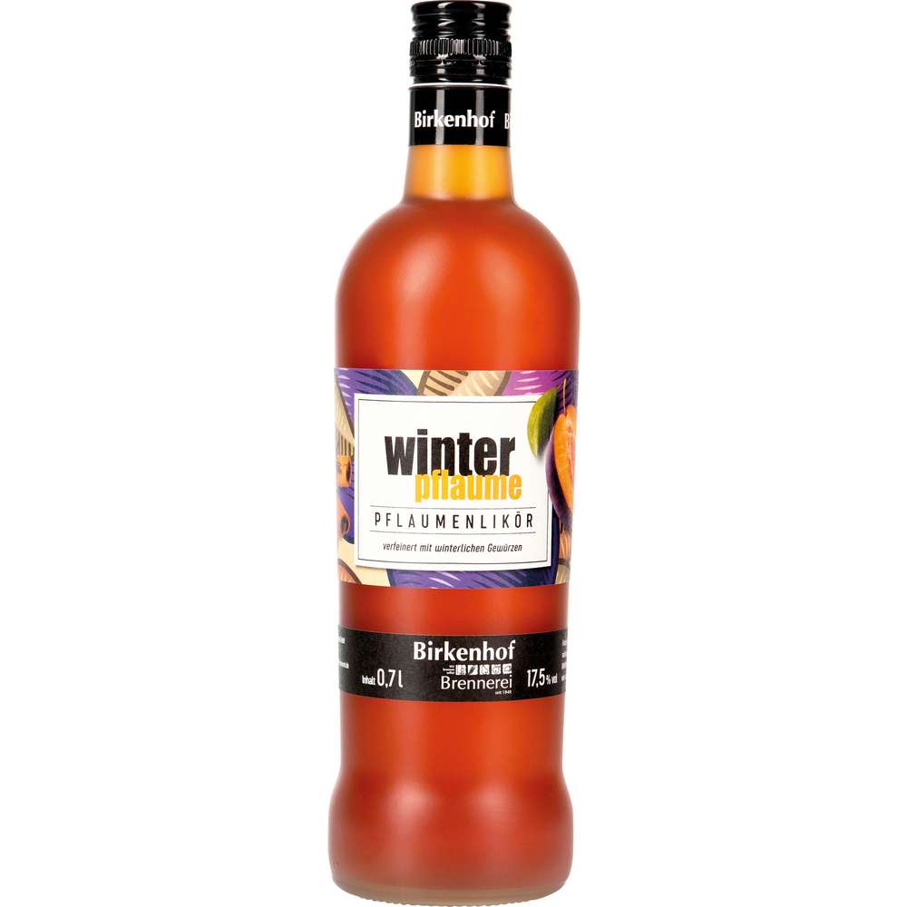Produktabbildung Birkenhof Winterpflaume Likör 17,5%