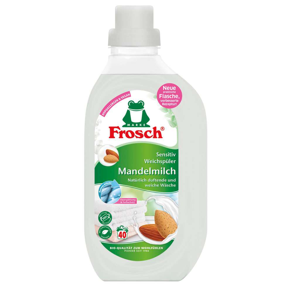 Produktabbildung Frosch Weichspüler Sensitiv, Mandelmilch