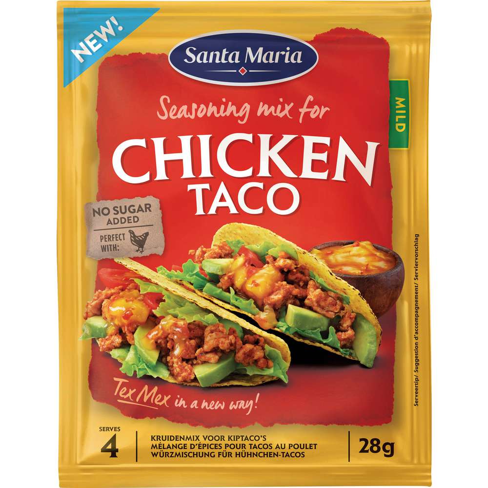 Produktabbildung SANTA MARIA Würzmischung für Hühnchen-Tacos