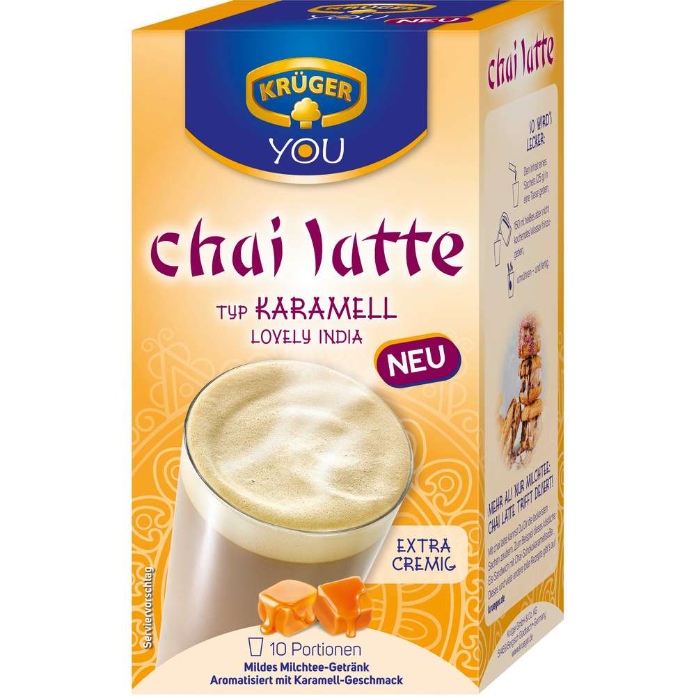 Produktabbildung Krüger Chai Latte Karamell
