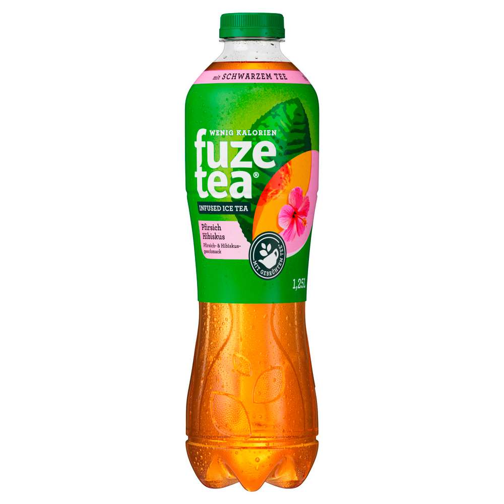 Produktabbildung Fuze Tea Eistee, Pfirsich-Hibiskus