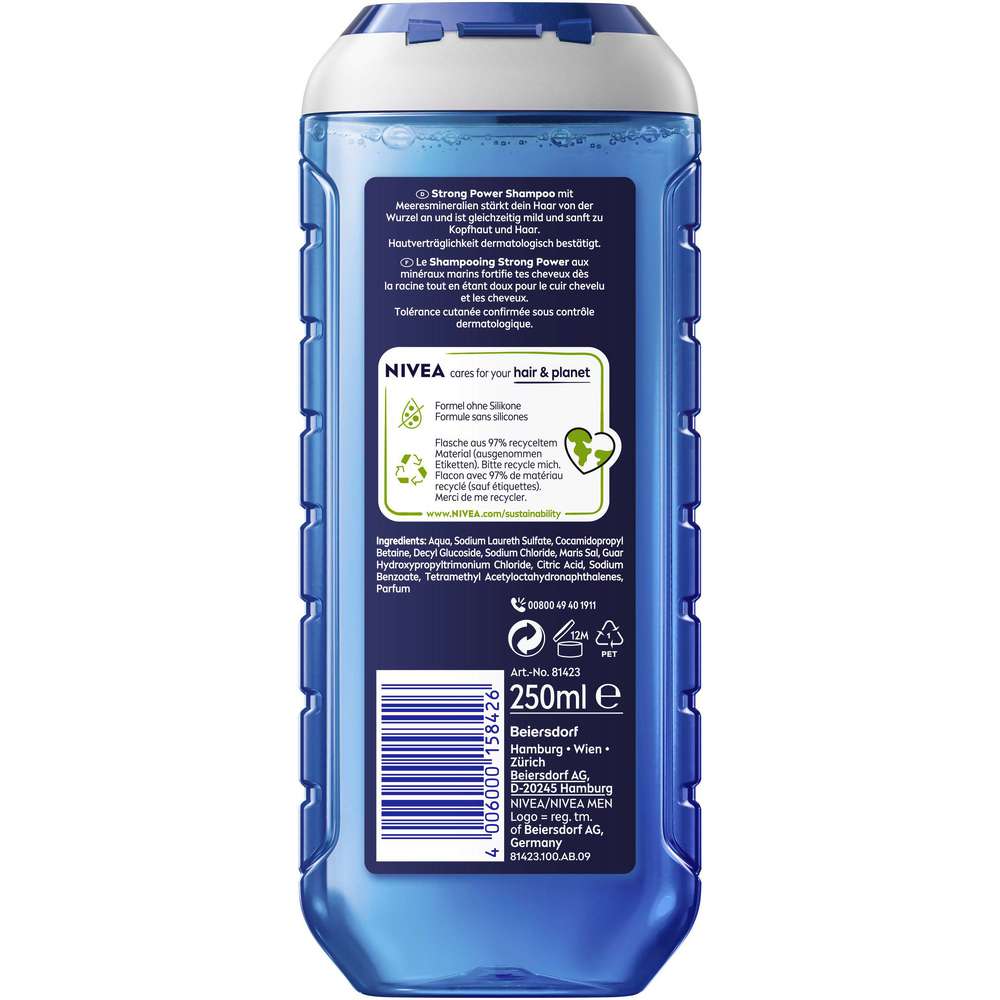 Produktabbildung Nivea Shampoo Men, Strong Power