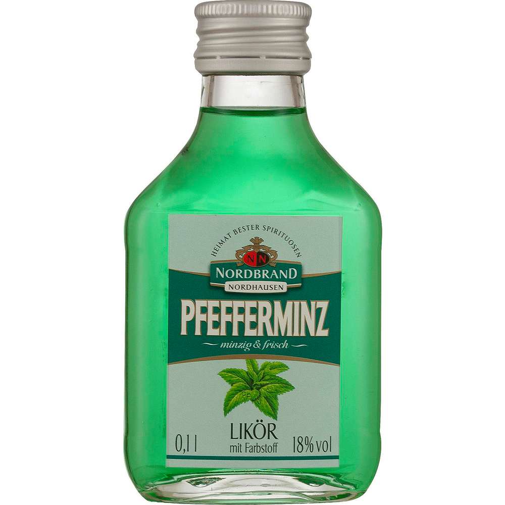 Produktabbildung Nordbrand Nordhausen Pfefferminzlikör 18%