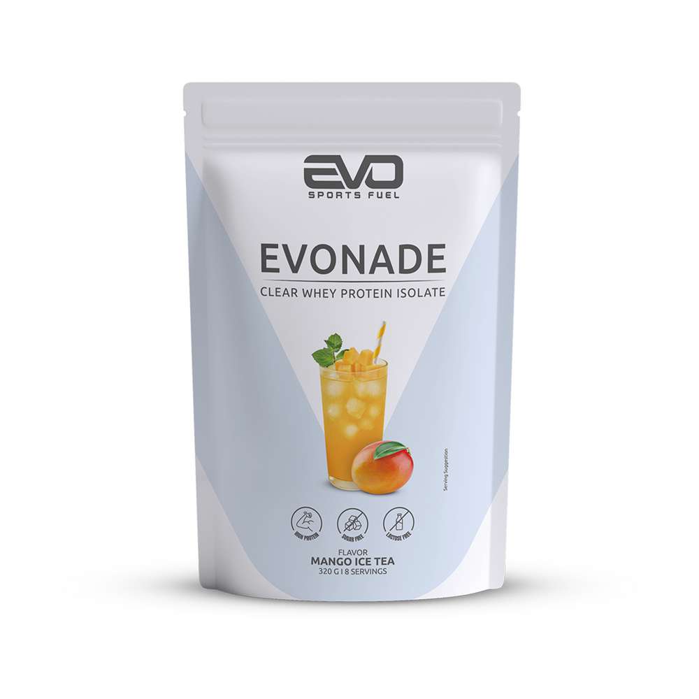 Produktabbildung  EVONADE  Clear Whey Protein Isolate Mango Ice Tea