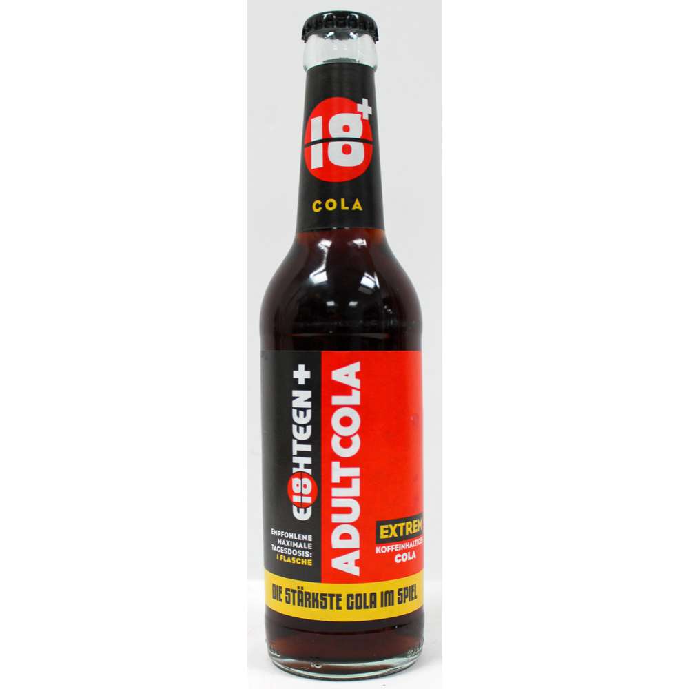 Produktabbildung Kreuzberg Quelle Adult Cola 18+, extrem Koffeinhaltig