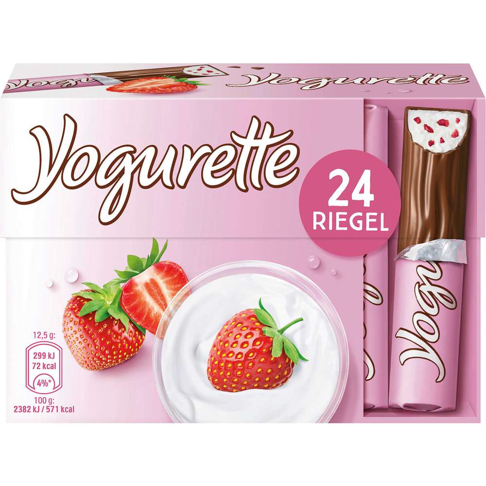 Produktabbildung Ferrero Yogurette Schokoriegel, Erdbeere