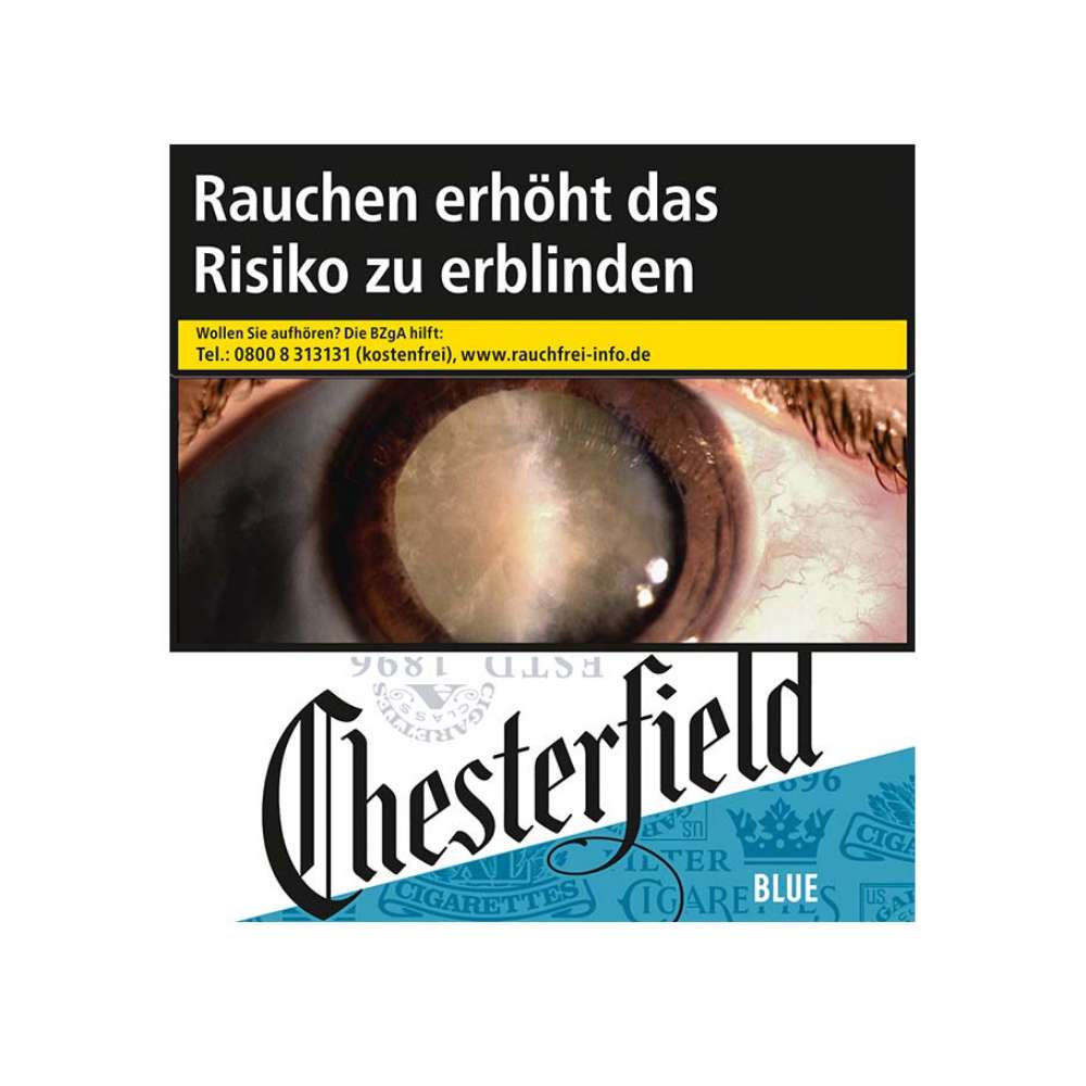 Produktabbildung Chesterfield Zigaretten, Blue 5XL