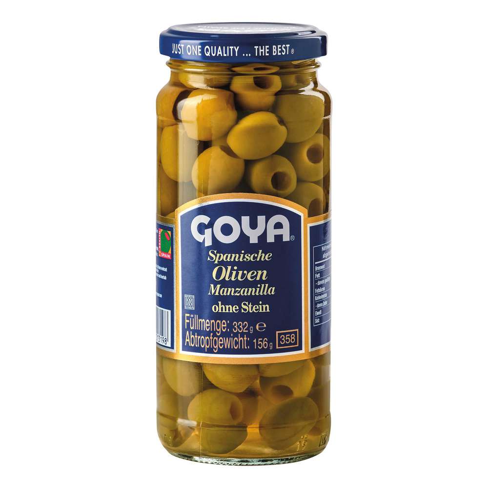Produktabbildung Goya Spanische Oliven Manzanilla, ohne Stein