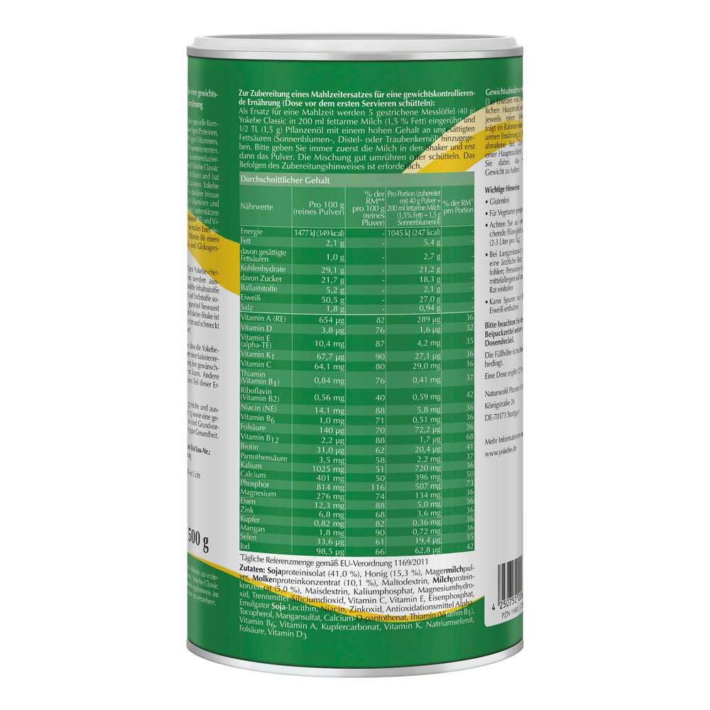 Produktabbildung Yokebe Diätshake Classic